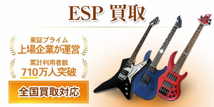 ESP（イーエスピー）ギター 買取