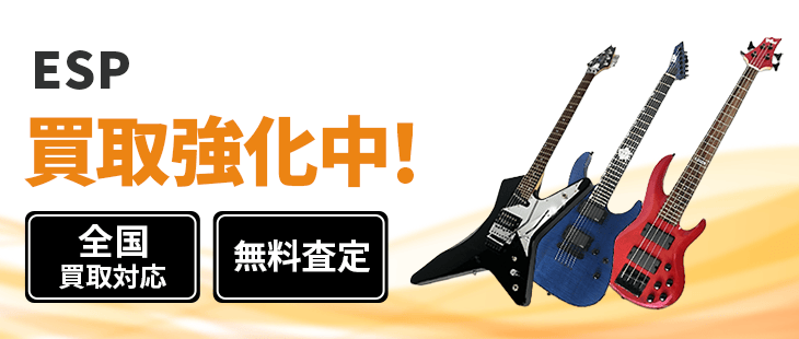 ESP（イーエスピー）ギター 買取