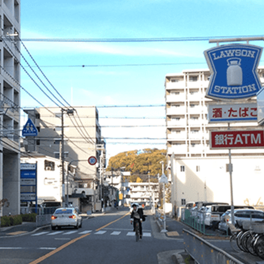 大阪リユースセンター江坂店徒歩ルート4