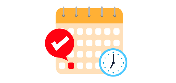 カレンダーの画像